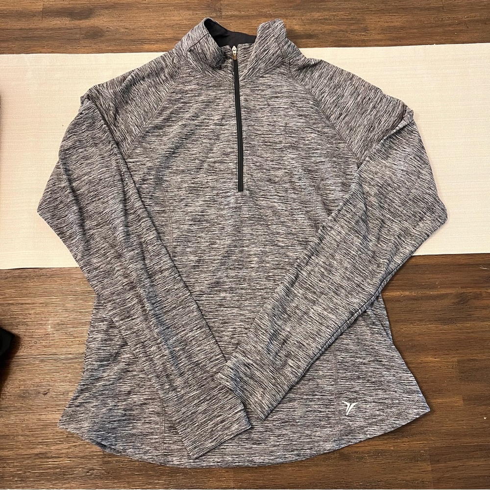 Old Navy Active Women Long Sleeve Half Zip Size Large